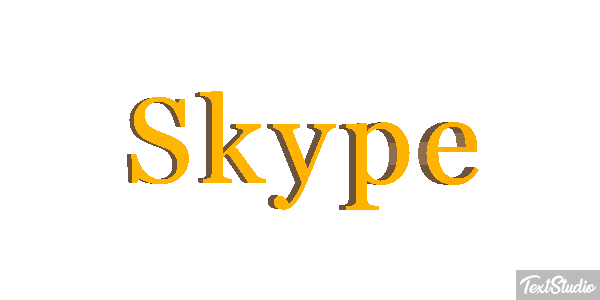 Skype テキスト効果