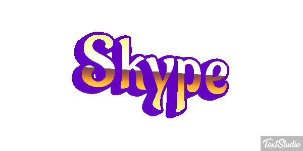 Skype テキスト効果