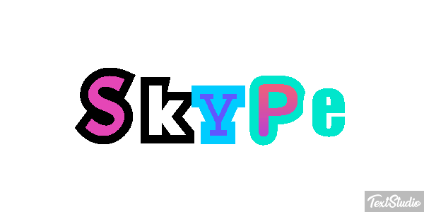 Skype テキスト効果