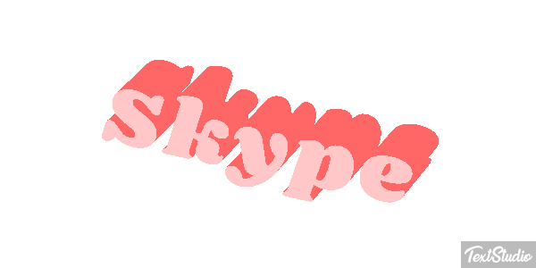 Skype テキスト効果