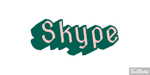 Skype テキスト効果