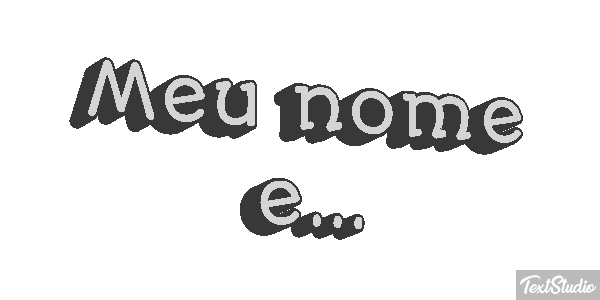 Meu nome é... Effet de texte