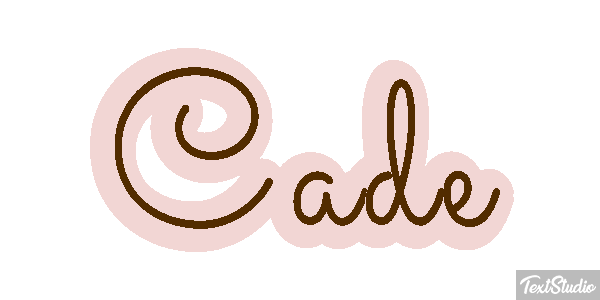 Cade Effet de texte
