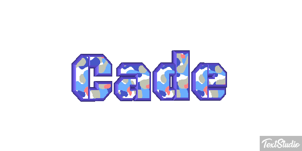 Cade Effet de texte