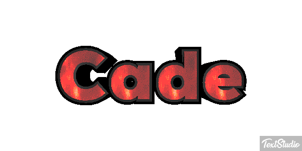 Cade Effet de texte