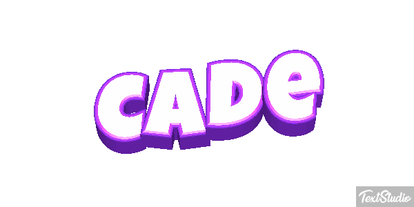 Cade Effet de texte