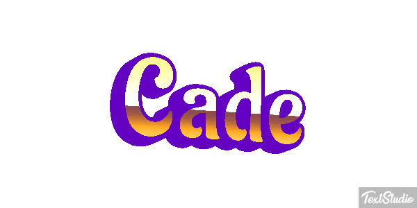 Cade Effet de texte