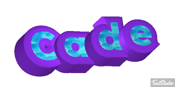 Cade Effet de texte
