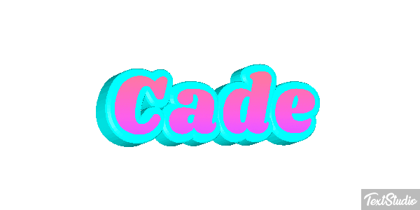 Cade Effet de texte