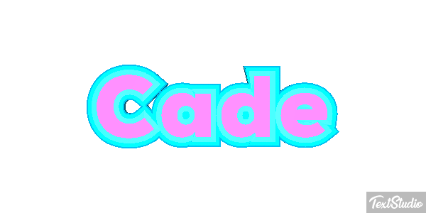 Cade Effet de texte