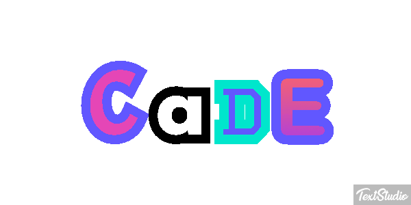 Cade Effet de texte
