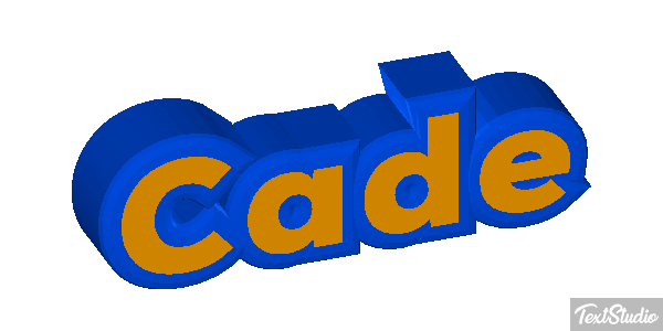 Cade Effet de texte