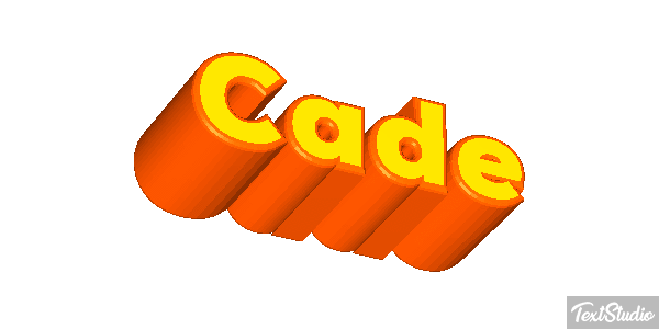 Cade Effet de texte