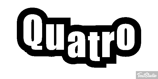 Quatro Tekst effect