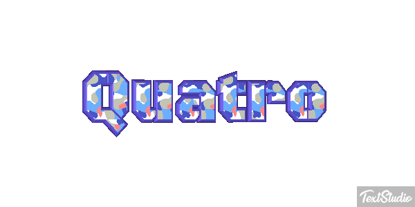 Quatro Tekst effect
