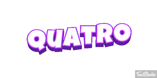 Quatro Tekst effect
