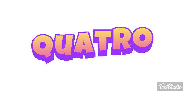 Quatro Tekst effect