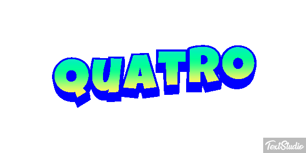 Quatro Tekst effect
