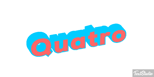 Quatro Tekst effect