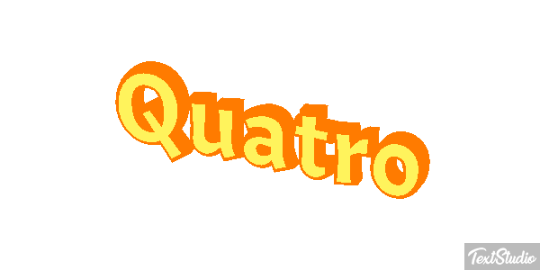 Quatro Tekst effect