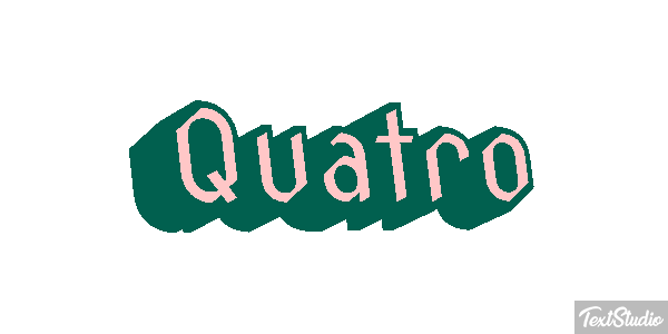 Quatro Tekst effect