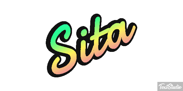 Sita Text effect
