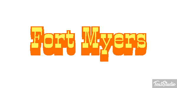 Fort Myers Effetto testo