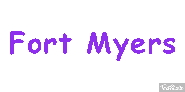 Fort Myers Effetto testo
