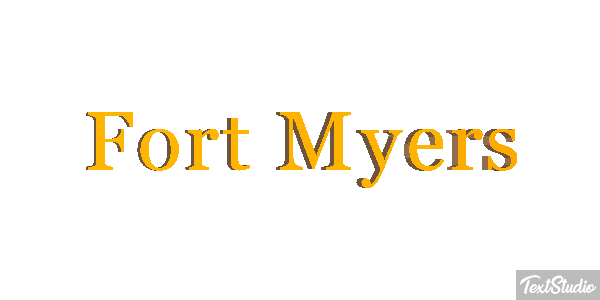 Fort Myers Effetto testo