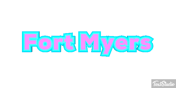Fort Myers Effetto testo