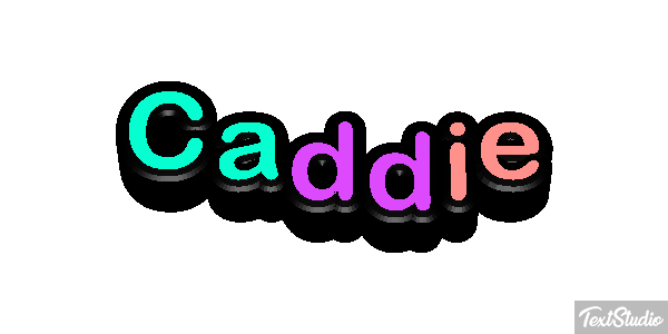 Caddie テキスト効果