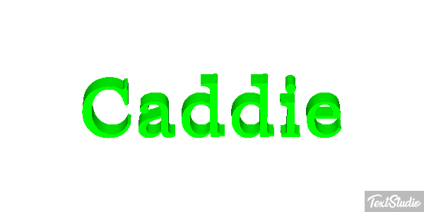 Caddie テキスト効果