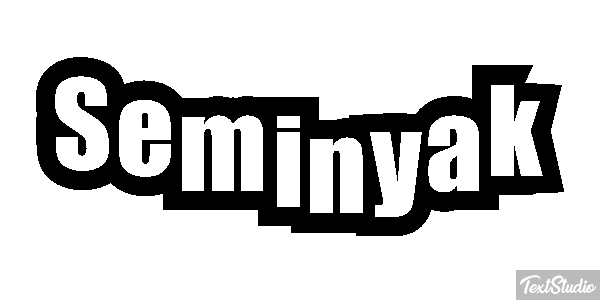 Seminyak Efekt tekstowy