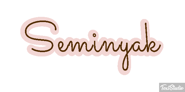 Seminyak Efekt tekstowy