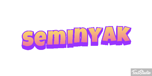 Seminyak Efekt tekstowy