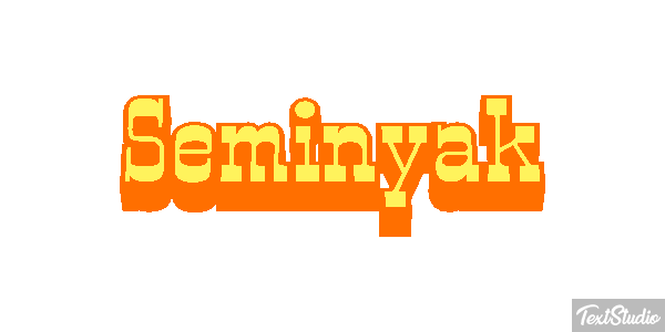 Seminyak Efekt tekstowy