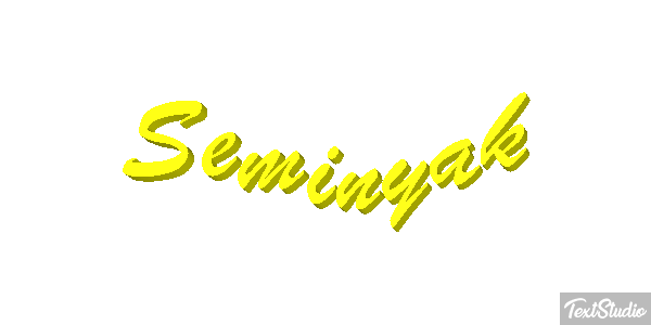Seminyak Efekt tekstowy