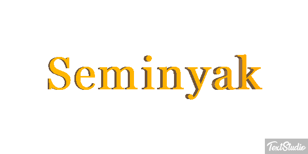Seminyak Efekt tekstowy