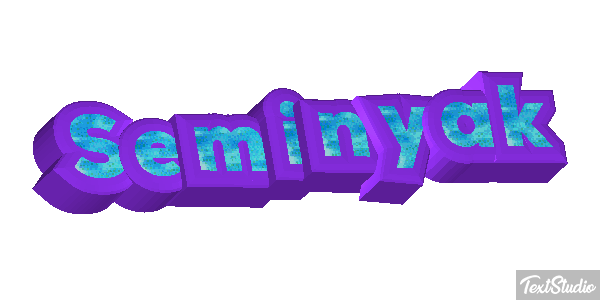 Seminyak Efekt tekstowy