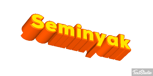 Seminyak Efekt tekstowy