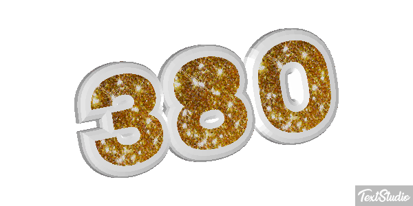 380 Efekt tekstowy