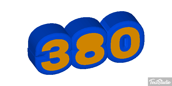380 Efekt tekstowy