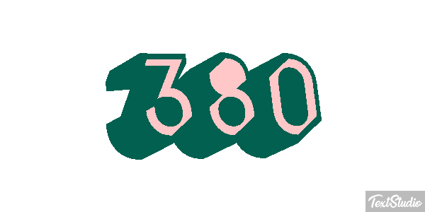 380 Efekt tekstowy
