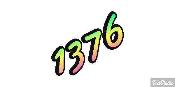 1376 Efekt tekstowy