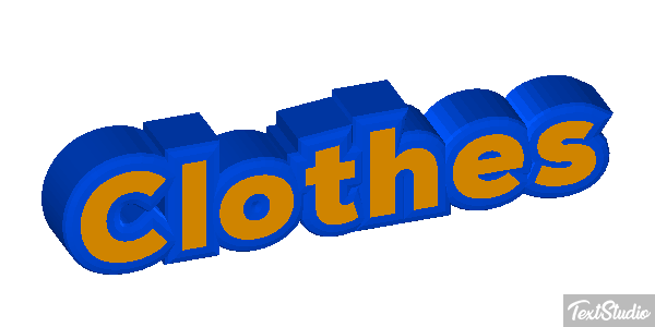 Clothes Text effect