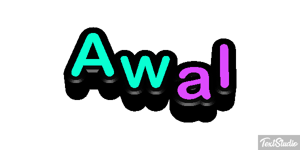 Awal Texteffekt