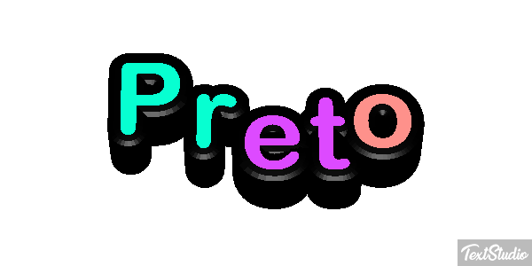 Preto Effet de texte