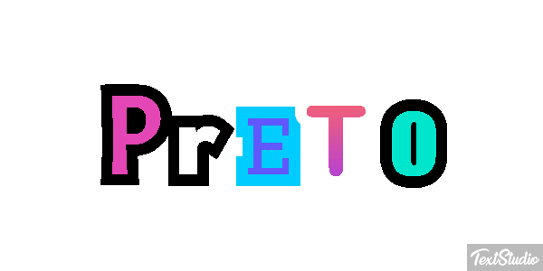 Preto Effet de texte