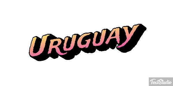 Uruguay Text effect