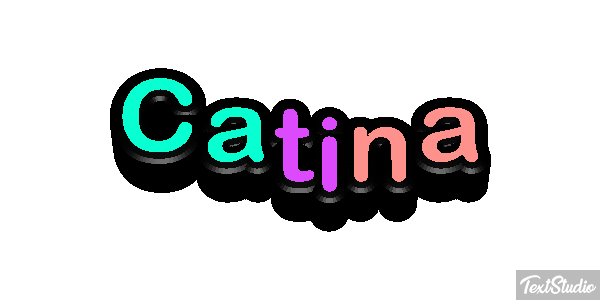 Catina Text effect